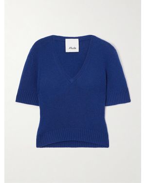Allude Kaschmirpullover - Blau
