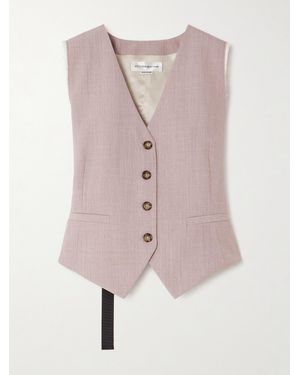 Victoria Beckham Weste Aus Wolle - Pink