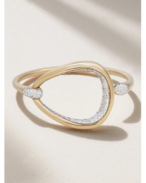 Pomellato Fantina 18-Karat Rose Diamond Bracelet - Natural