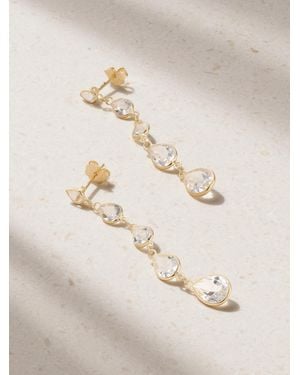 JIA JIA Chakra Topaz Earrings - Natural