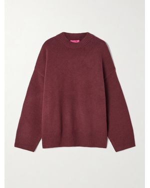 The Elder Statesman Pali Cashmere Jumper - Red