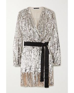 ROTATE BIRGER CHRISTENSEN Samantha Dress - Metallic
