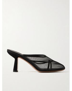 Neous Pherka Mesh Mules - Black