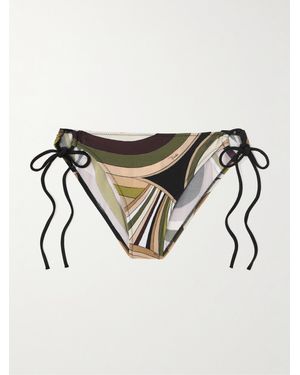 PUCCI Printed Bikini Briefs - Green