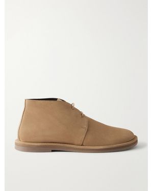 Studio Nicholson Woodrow Suede Ankle Boots - Natural