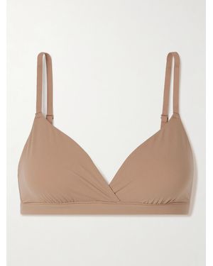 Skims Fits Everybody Crossover Bralette - Natural