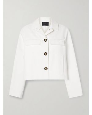 Proenza Schouler Thelma Jacke Aus Einer Baumwoll-Leinenmischung - Weiß