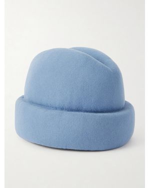 Gigi Burris Millinery Sharina Hut Aus Wollfilz - Blau