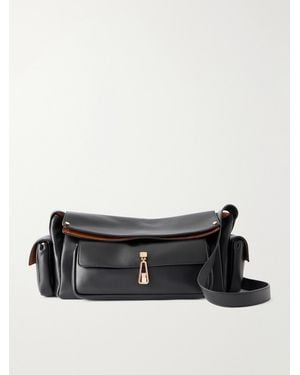 Gabriela Hearst Jebb Leather Shoulder Bag - Black