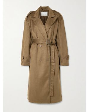 Frankie Shop Pembroke Gebürsteter Trenchcoat - Natur