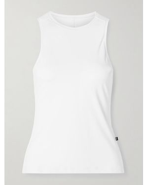 On Shoes Studio Tanktop Aus Recyceltem Stretch-Jersey - Weiß