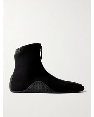 Alaïa Basket Sneakers Aus Neopren - Schwarz