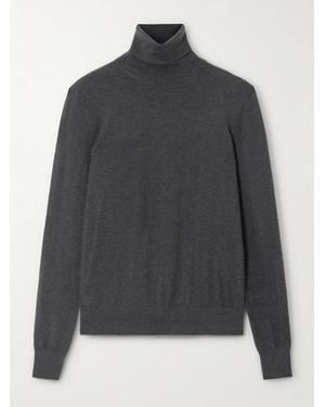 Ralph Lauren Cashmere Turtleneck Jumper - Grey