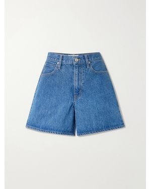 SLVRLAKE Denim Walker Denim Shorts - Blue