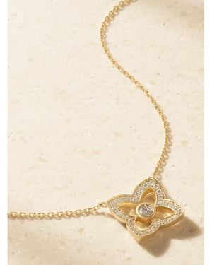 De Beers London Lotus By De Beers 18-Karat Diamond Necklace - Natural