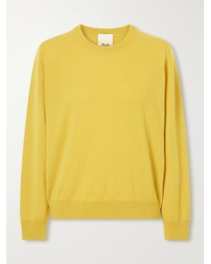 Allude Cashmere Jumper - Yellow