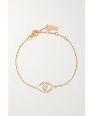 Messika Lucky Eye Armband Aus 18 Karat Mit Diamanten - Weiß