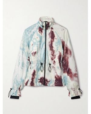 Aztech Mountain Printed Shell Down Jacket - White