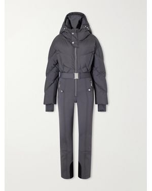 CORDOVA Ajax Belted Quilted Down Ski Suit - Blue