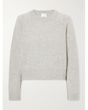 Allude Cashmere Sweater - White