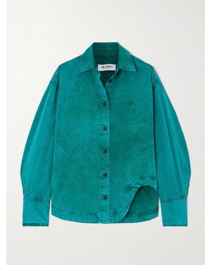 The Attico Denim Shirt - Blue