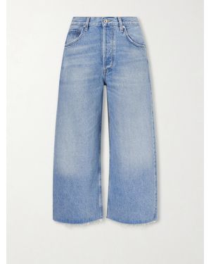 Citizens of Humanity Ayla Mid-Rise Wide-Leg Jeans - Blue
