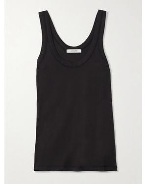 Lemaire Tanktop Aus Biobaumwolle - Schwarz