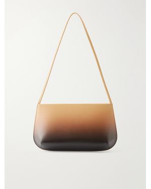Faune Bra Leather Shoulder Bag - White