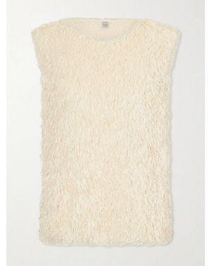 TOTEME Fleece Top - Natural