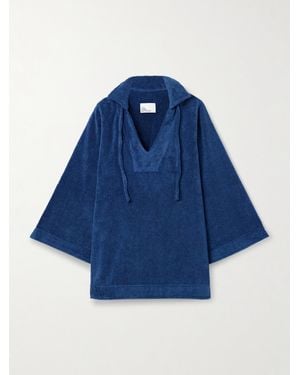 Lisa Marie Fernandez Tunika Aus Baumwollfrottee - Blau