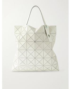 Issey Miyake Platinum Rubber Tote - Natural