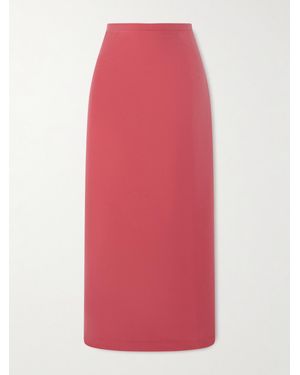 BERNADETTE Norma Taffeta Maxi Skirt - Pink