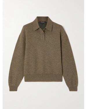 Loro Piana Cashmere-Blend Jumper - Natural