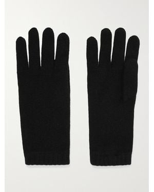 Johnstons of Elgin Cashmere Gloves - Black