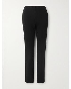 Sportmax Earry Knitted Straight-Leg Trousers - Black