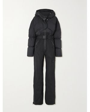 CORDOVA Sommet Hooded Belted Padded Ski Suit - Black