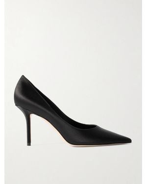 Jimmy Choo Love 85 Pumps Aus Satin - Schwarz