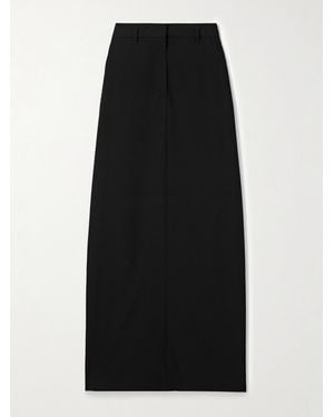 The Row Jupe Longue En Laine Seraphyne - Noir