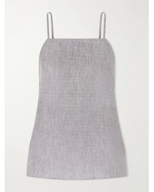 Eres Gentille Linen Top - Grey