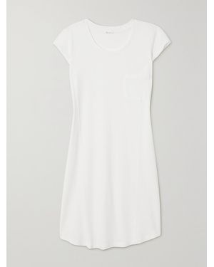 Skin Net Sustain Carissa Organic Pima Cotton-Jersey Nightdress - White