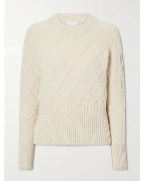 Isabel Marant Holly Knitted Alpaca And Wool-Blend Sweatshirt - Natural