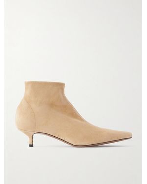 Neous Idra Suede Ankle Boots - Natural