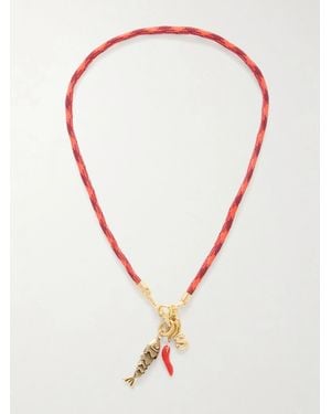 Roxanne Assoulin The Happy Cord-Tone And Cubic Zirconia Necklace - White