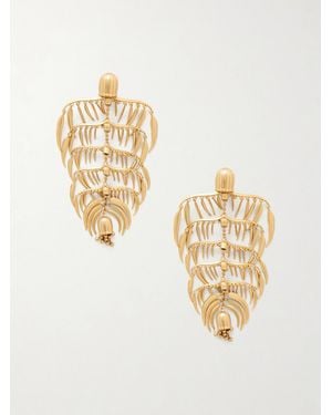 Zimmermann Mira Chandelier-Tone Earrings - Metallic