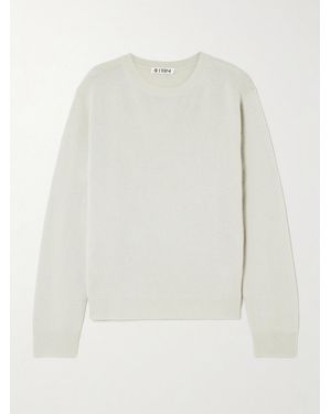 ÉTERNE James Cashmere Jumper - White