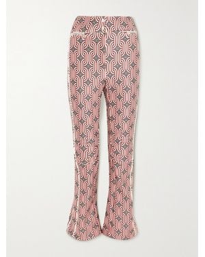 Fusalp Celia Sixties Printed Bootcut Ski Pants - Pink
