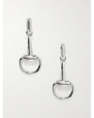 Gucci Horsebit-Tone Earrings - Natural