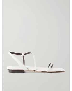 Emme Parsons Delice Leather Flat Sandals - Natural