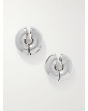 Uncommon Matters Stratus Hoop Earrings - White