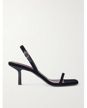 Neous Noqui Velvet Sandals - Metallic